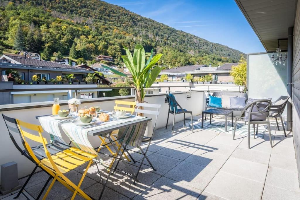 Entre Lac Et Montagne - T4 Centre Sevrier Lac D'Annecy Kültér fotó